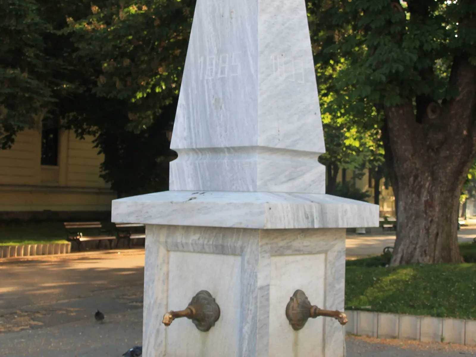 Trg oslobođenja, der zentrale Platz von Zaječar
